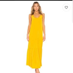 Elizabeth James hazel scoop neck silk dress